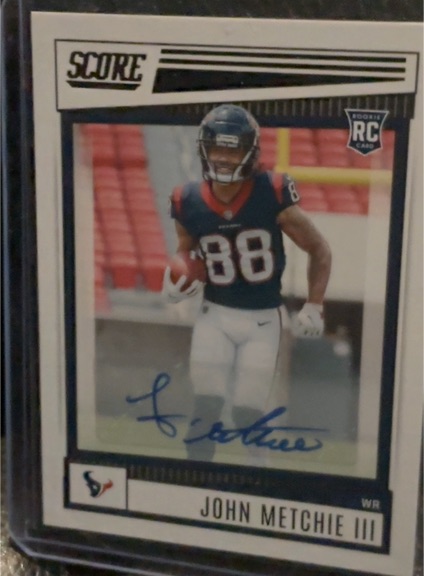 2022 Score #387 John Metchie III — front