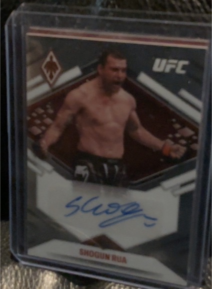 2022 Panini Chronicles UFC Phoenix Autographs #PX-SGR Mauricio Shogun Rua — front