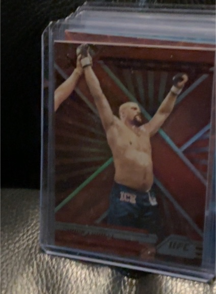 2023 Panini Chronicles UFC Matt Brown XR Purple #38 — front