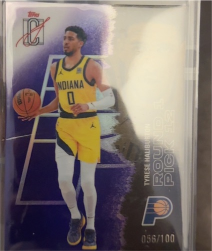 2026 Topps Signature Class #71 Tyrese Haliburton — front