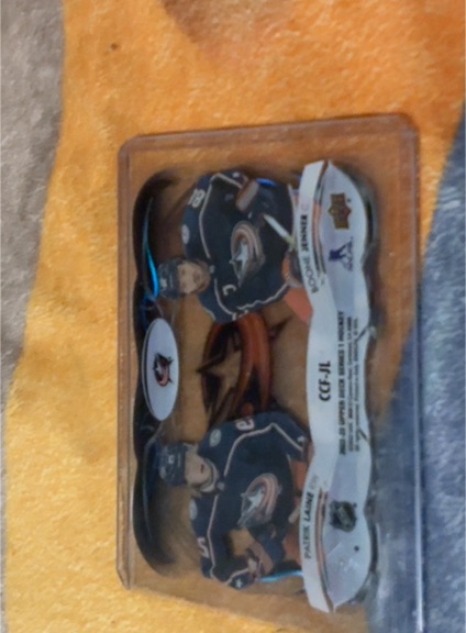 2022-23 Upper Deck Clear Cut Foundations #CCF-11 Patrick Kane Brandon Saad — front