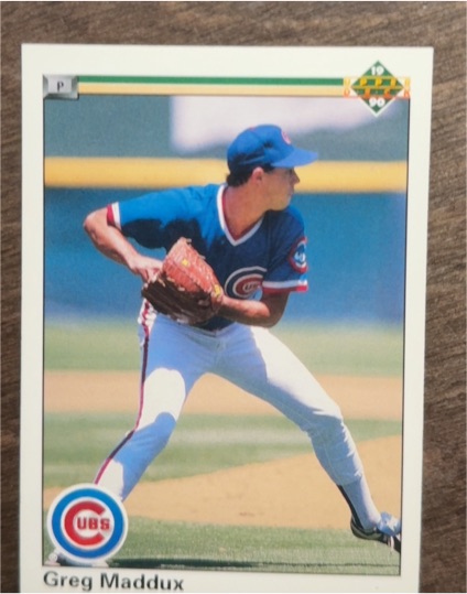 1990 Upper Deck #213 Greg Maddux — front