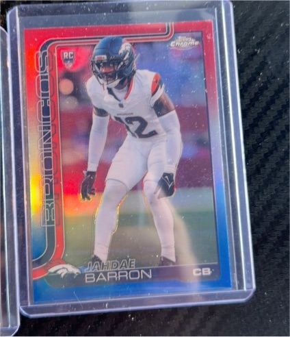 2025 Topps Chrome #359 Jahdae Barron — front