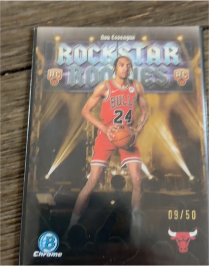 2025 Topps Bowman Chrome Rockstar Rookies #RR-12 Noa Essengue — front