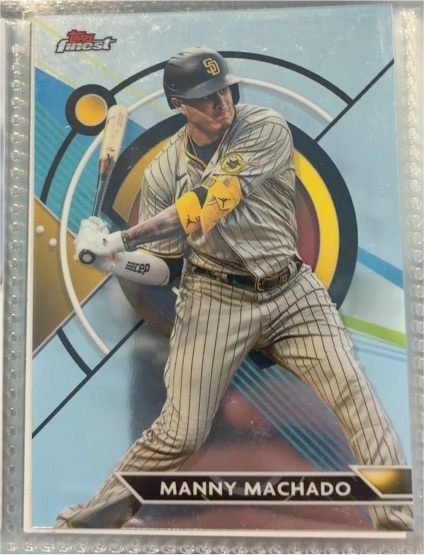 2023 Topps Finest #84 Manny Machado — front