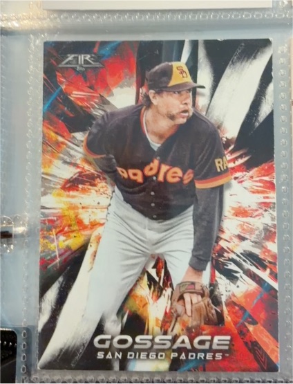 2018 Topps Fire #16 Goose Gossage — front