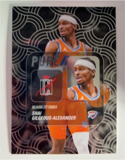2025-26 Topps Signature Class Pure #PU-2 Shai Gilgeous-Alexander — front