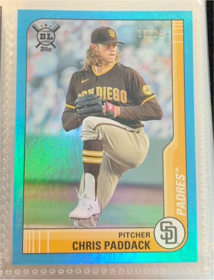 2021 Topps Big League #198 Chris Paddack — front