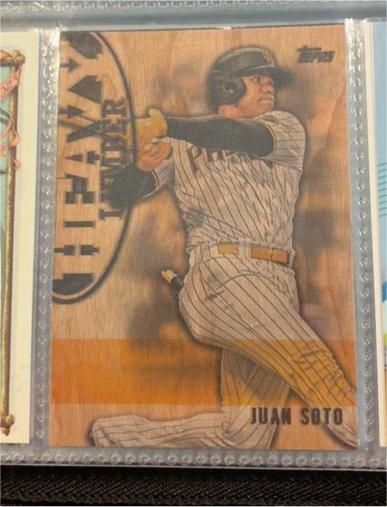 2024 Topps Series 1 #HL-1 Juan Soto Heavy Lumber — front