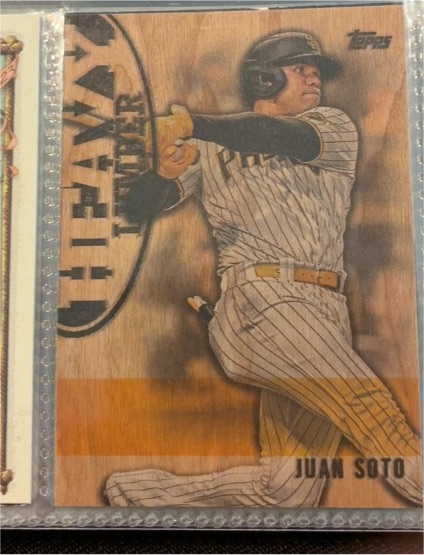 2024 Topps Series 1 #HL-1 Juan Soto Heavy Lumber — front