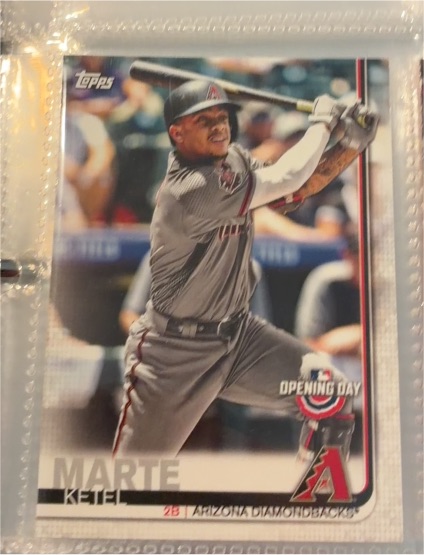 2019 Topps Opening Day #62 Ketel Marte — front