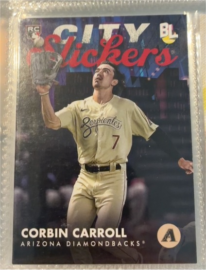 2023 Topps Big League #CS-19 Corbin Carroll City Slickers — front