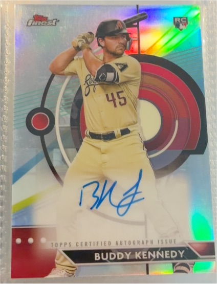 2023 Topps Finest #FA-BKE Buddy Kennedy — front
