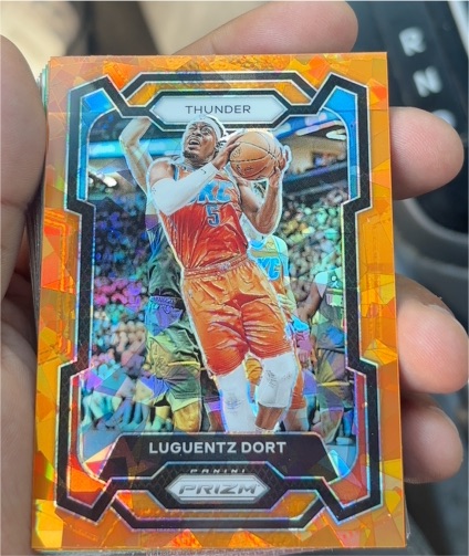 2023-24 Panini Prizm #254 Luguentz Dort — front