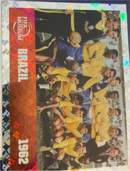 2026 Panini FIFA World Cup #FWC12 Brazil 1962 FIFA Museum — front