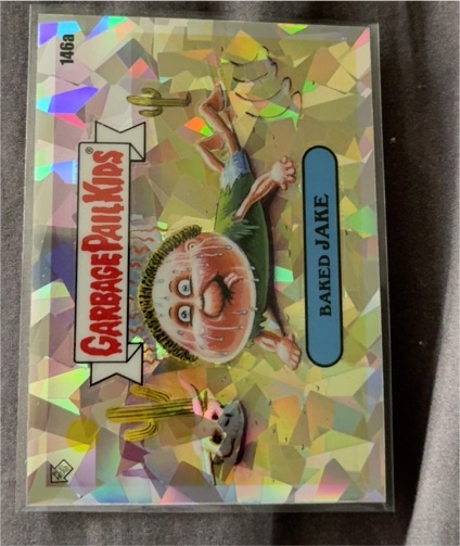 2021 Topps Chrome Garbage Pail Kids Series 4 #146a Baked Jake — front
