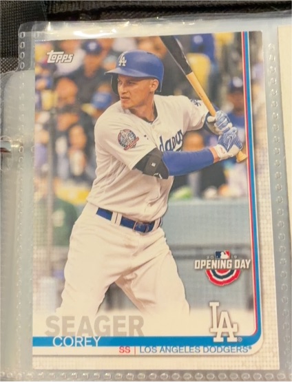 2019 Topps Opening Day #5 Corey Seager — front