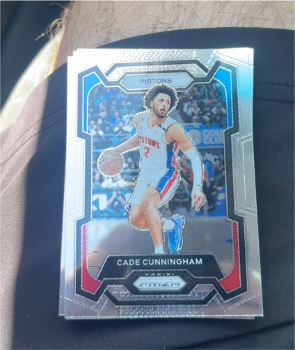 2023-24 Panini Prizm #11 Cade Cunningham — front