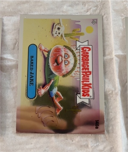 2021 Topps Garbage Pail Kids Chrome Series 4 #146a Baked Jake — front