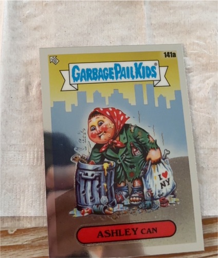 2021 Topps Garbage Pail Kids Chrome #141a Ashley Can — front