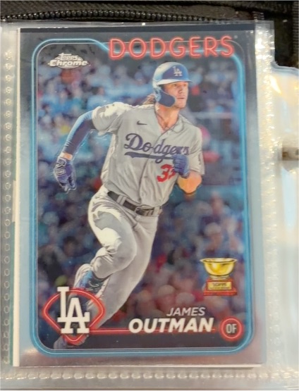 2024 Topps Chrome #68 James Outman — front