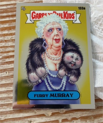 2021 Topps Garbage Pail Kids Chrome Series 4 #133a Furry Murray — front