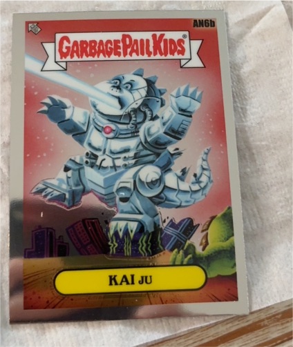 2021 Topps Garbage Pail Kids Chrome Series 4 #AN6b Kai Ju — front