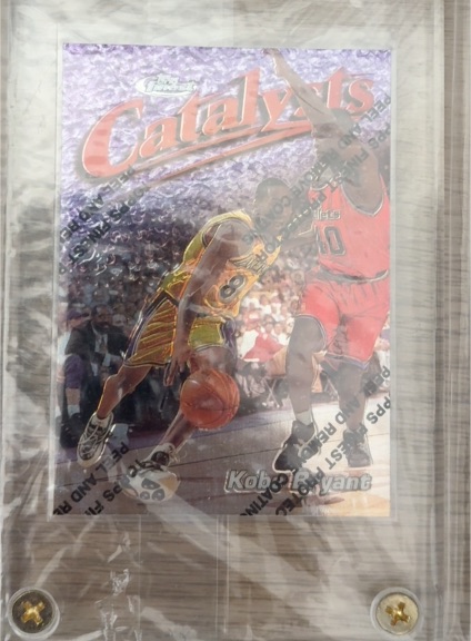 1997-98 Topps Finest Catalysts #137 Kobe Bryant — front