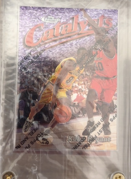 1997-98 Topps Finest #137 Kobe Bryant — front