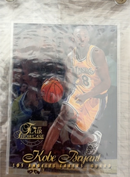 1996-97 Fleer Flair Showcase Row 1 #31 Kobe Bryant — front
