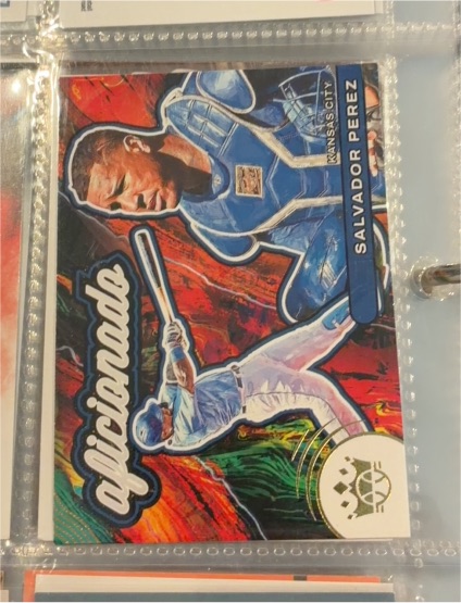 2022 Panini Diamond Kings #A-8 Salvador Perez Aficionado — front