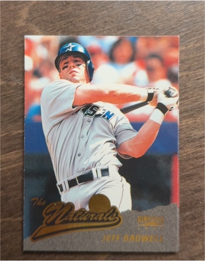 1996 Pinnacle The Naturals #151 Jeff Bagwell — front