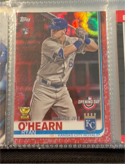 2019 Topps Opening Day #4 Ryan O'Hearn — front