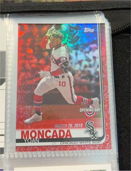 2019 Topps Opening Day #89 Yoan Moncada — front