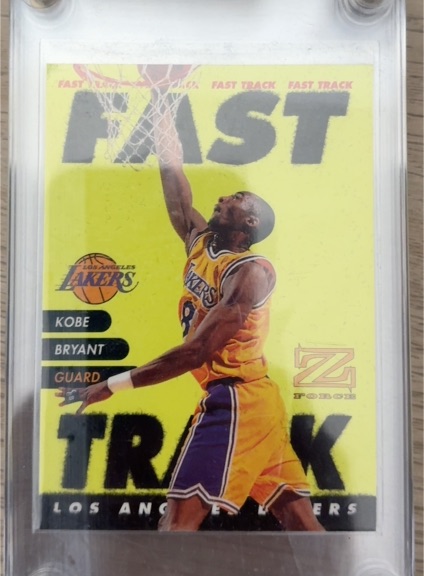 1997-98 Skybox Z-Force #2 Fast Track Kobe Bryant — front