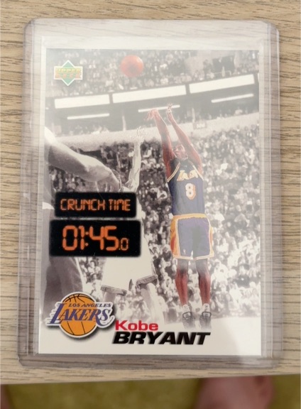 1997-98 Upper Deck #CT22 Kobe Bryant Crunch Time — front
