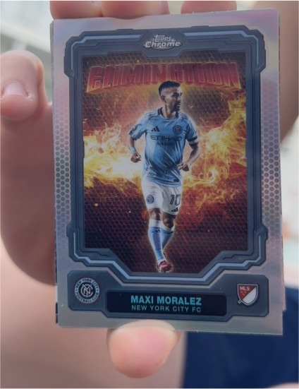 2025 Topps Chrome MLS #EL-3 Maxi Moralez Elimination — front