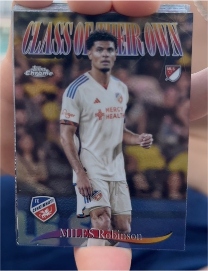 2025 Topps Chrome MLS #CO-17 Miles Robinson Class of Their Own — front