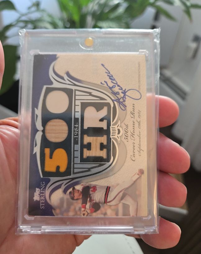 2004 Topps Sterling 500 HR Andruw Jones — front