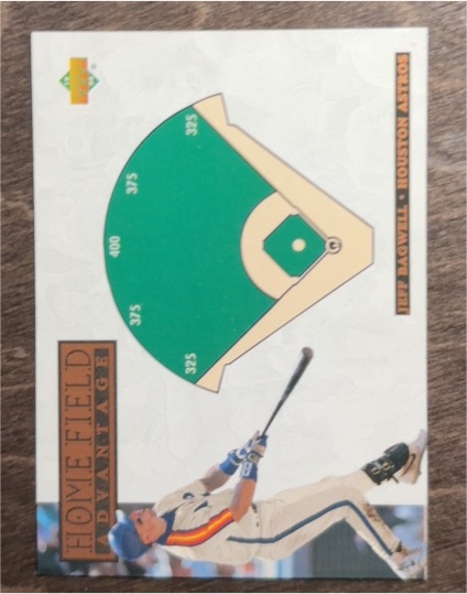 1994 Upper Deck Home Field Advantage #272 Jeff Bagwell — front