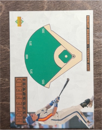1994 Upper Deck #272 Jeff Bagwell Home Field Advantage Houston Astros — front