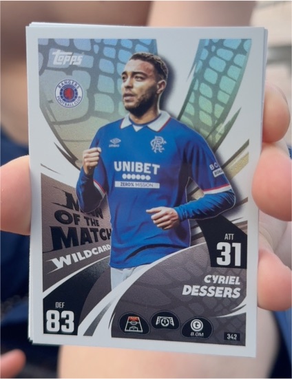 2025-26 Topps Match Attax #342 Cyriel Dessers — front