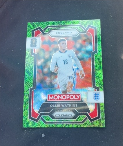 2026 Panini Prizm Monopoly FIFA World Cup #25 Ollie Watkins — front