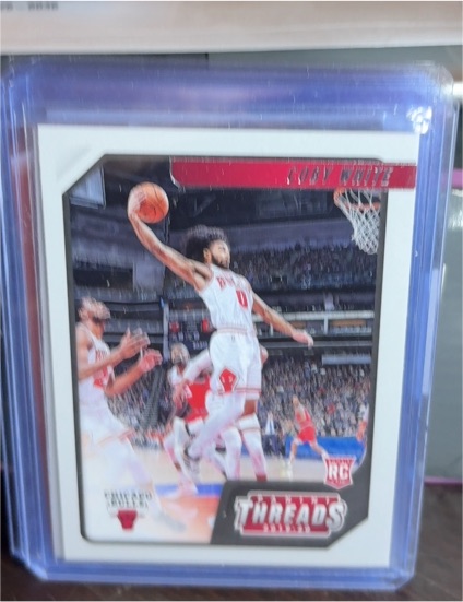 2019-20 Panini Chronicles Threads #95 Coby White — front