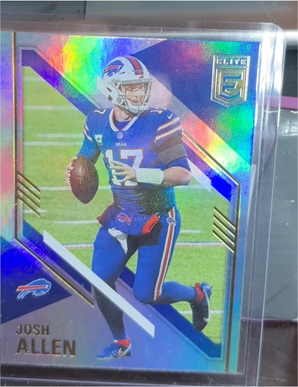 2021 Panini Donruss Elite #83 Josh Allen — front