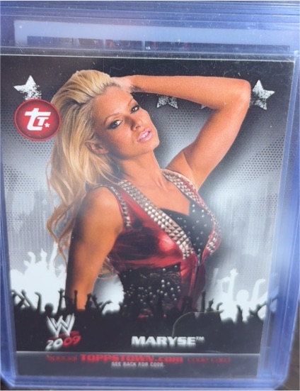 2009 Topps Town WWE #TT16 Maryse — front