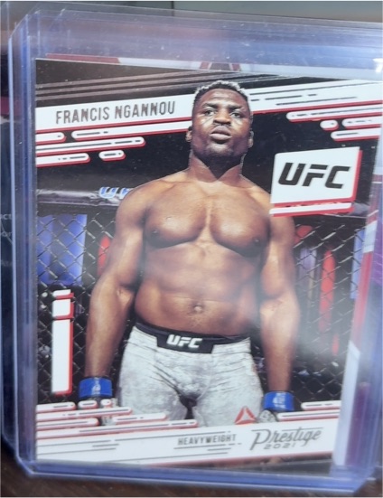2021 Panini UFC Chronicles Prestige #79 Francis Ngannou — front