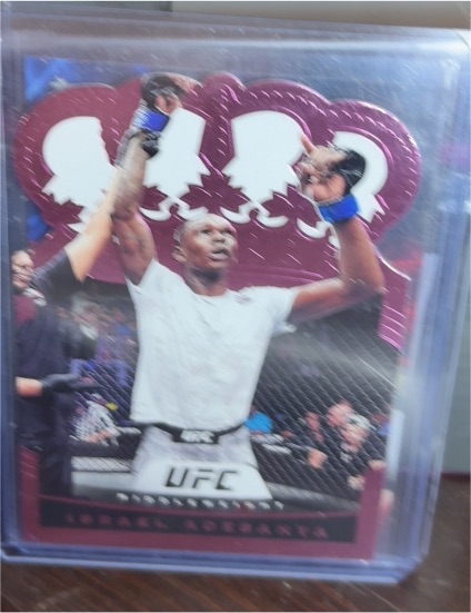 2021 Panini Chronicles UFC Crown Royale #12 Israel Adesanya — front