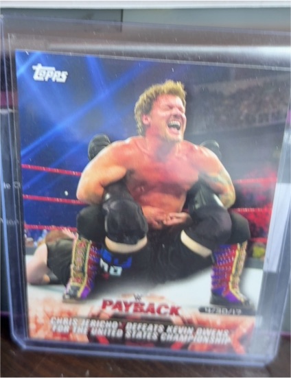 2018 Topps WWE Road to Wrestlemania #34 Chris Jericho — front