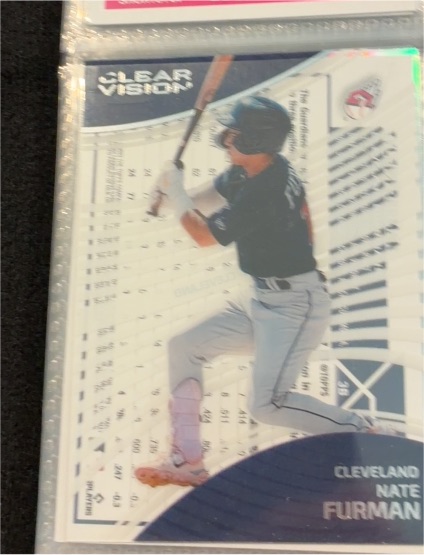 2023 Panini Chronicles Clear Vision #27 Nate Furman — front
